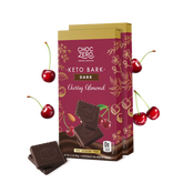 Dark Chocolate Cherry Almond Keto Bark